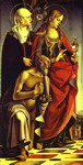 SS. Catherine of Siena, Mary Magdalene and Jerome.