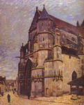 The Church at Moret, Winter.