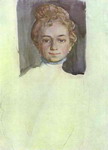 Portrait of E. Vladimirskaya.