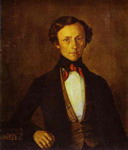 Portrait of V. A. Preobrazhensky.