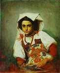 Portrait of an Italian Girl.