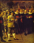 Members of Antwerp Town Council and Masters of the Armaments Guild. Detail.