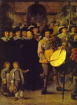 Members of Antwerp Town Council and Masters of the Armaments Guild.