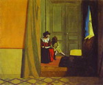 woman reading to a small girl