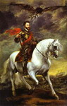 Portrait of Charles V on Horseback.
