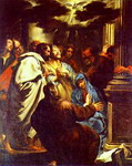 The Descent of the Holy Spirit (Pentecost).
