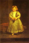Portrait of Clelia Cattaneo, Daughter of Marchesa Elena Grimaldi.