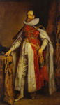 Portrait of Henry Danvers, Earl of Danby, as a Knight of the Order of the Garter.