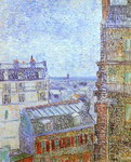 Paris Seen from Vincent's Room in the Rue Lepic.