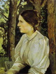 Portrait of Tatyana Vasnetsova, the Artist's Daughter.
