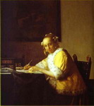 Lady Writing a Letter.