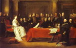 The First Council of Queen Victoria
