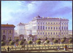 anichkov palace in st. petersburg.