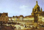 New Market Square in Dresden.