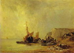 Boats by the Shores of Normandy.