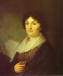 Portrait of E. N. Davydova.