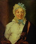 Portrait of Ye. A. Arkharova.