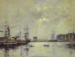 The Port of Ke Havre (Dock of La Barre).