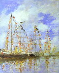 sailing ships at deauville.