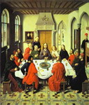 Last Supper (central section of an alterpiece).