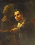 Portrait of Sculptor I. P. Vitaly.