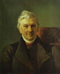 Portrait of the Professor of the Moscow Medical Academy K. A. Janish.
