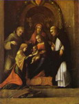 The Mystic Marriage of St. Catherine.