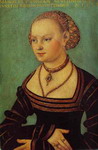 Portrait of Margarethe von Ponickau.