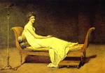 Portrait of Mme Récamier.