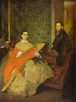 Portrait of Edmondo and Thérèse Morbilli.