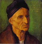 Portrait of Michael Wolgemut.