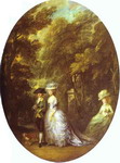 Portrait of Henry, Duke of Cumberland, with the Duchess of Cumberland and Lady Elizabeth Luttrell.