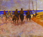 Horsemen on the Beach.