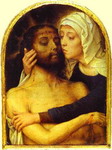 The Virgin Embracing the Dead Christ.