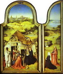 Epiphany Triptych. Left wing