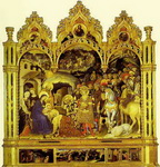 Adoration of the Magi. From the Strozzi Chapel in Santa Trinita, Florence.
