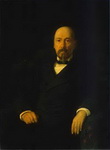Portrait of the Poet Nikolay Nekrasov.