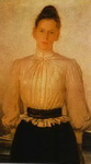 Portrait of Maria Tolstaya, Leo Tolstoy's Daughter.