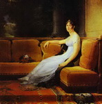 Portrait of Joséphine, Wife of Napoleon, at Malmaison.