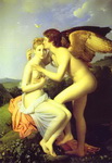 Amor and Psyche, also known as Psyche Receiveing Her First Kiss of Love.