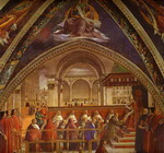 The Confirmation of the Rule of the Order of St. Francis by Pope Honorius III.
