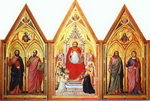 Stefaneschi Polyptych. Side showing St. Peter.