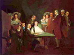 The Family of the Infante Don Luis de Borb�n.