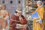 St. Augustine Reading the Epistle of St. Paul.