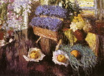 Flowers and Fruits on Grand-Piano