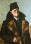Self-Portrait in a Fur-Coat.