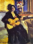 Lady with Guitar.