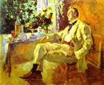 Portrait of Fedor Chaliapin.