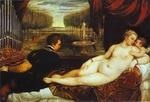 Venus and Cupid with an Organist.