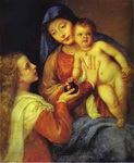 Madonna and Child with Mary Magdalene.